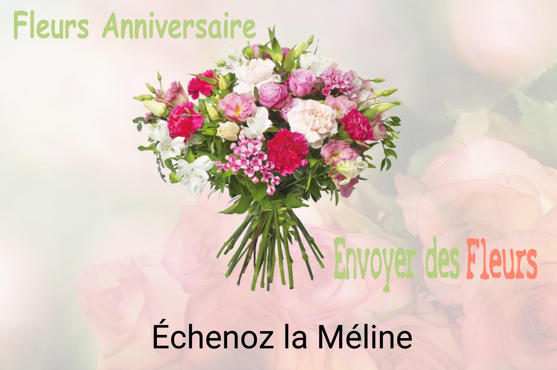Bouquet de fleurs d’anniversaire livré à Échenoz-la-Méline